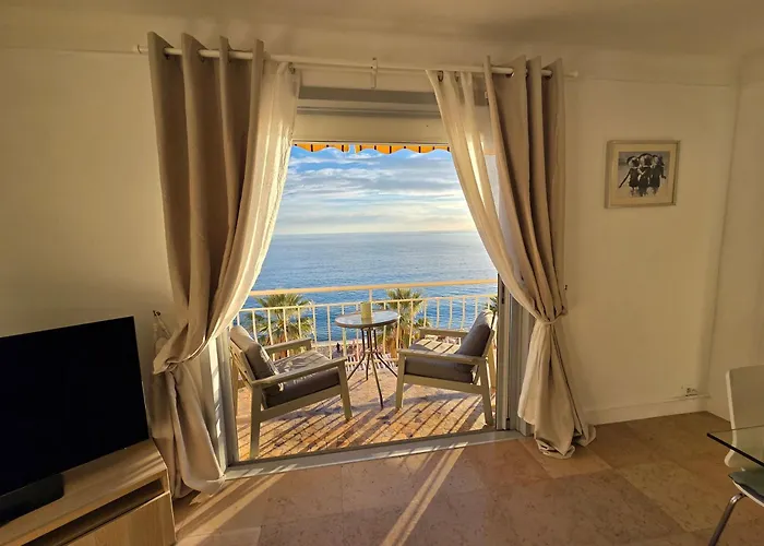 Plage du midi- Vue sur mer Standing Presta Cannes acceptant les animaux