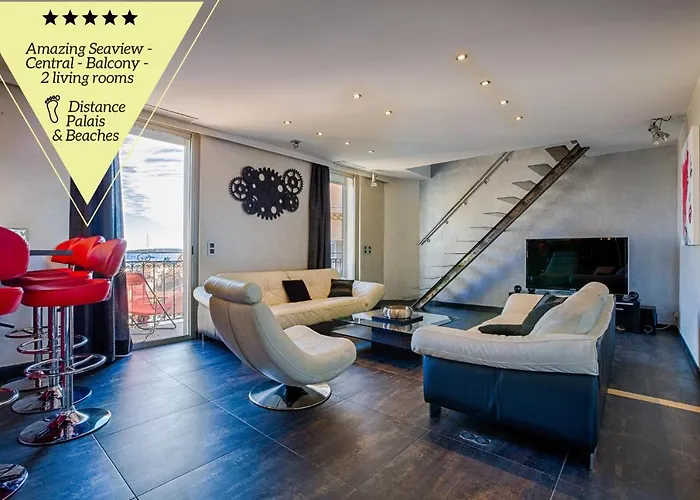 Rg Duplex - Sea View - Palais & Croisette - Luxury Stay By Lra Cannes